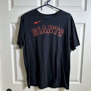 Nike MLB San Francisco Giants Baseball T-Shirt Mauricio Dubon - Large
